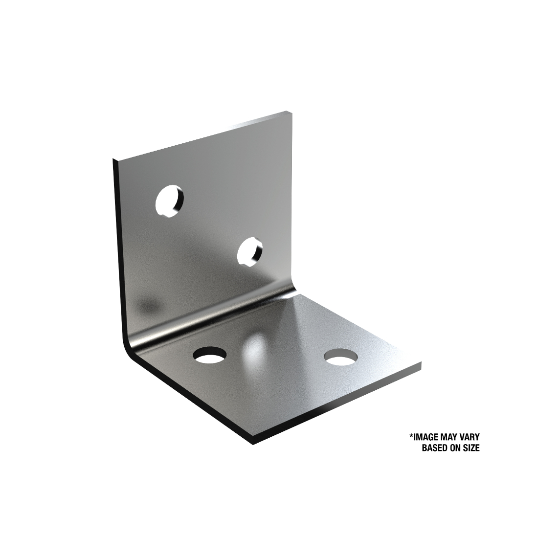 Heavy Duty Angle Bracket 380 X 380 X 40mm Zinc Plated BANHZ380E040R ...